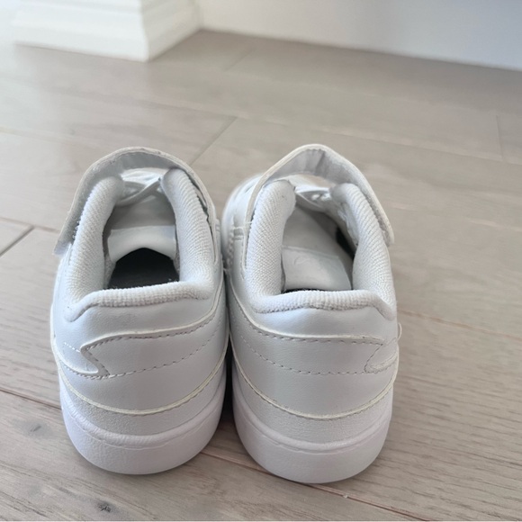 Adidas Kids Ortholite White Velcro Sneakers Shoes US Size 9K - Picture 4 of 16